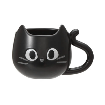 Halloween 2023 mug cat face 355ml