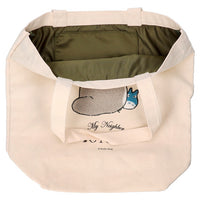 My neighbor totoro embroidery tote bag