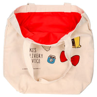 Kiki's delivery service embroidery tote bag
