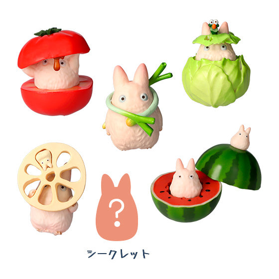 Small totoro with vegi mystery figures