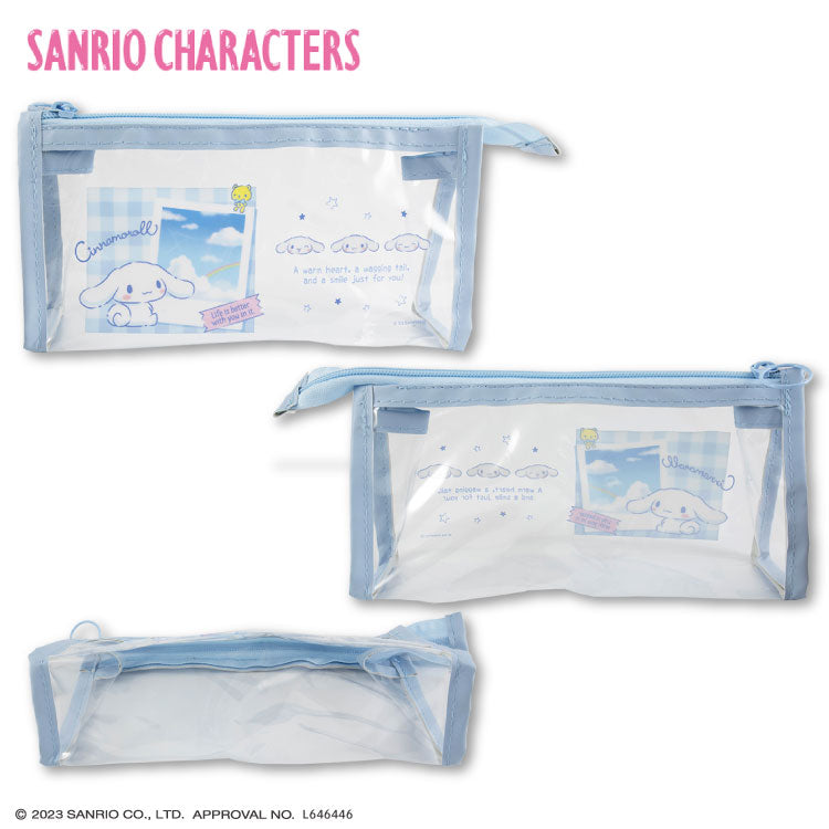 Sanrio clear pen case