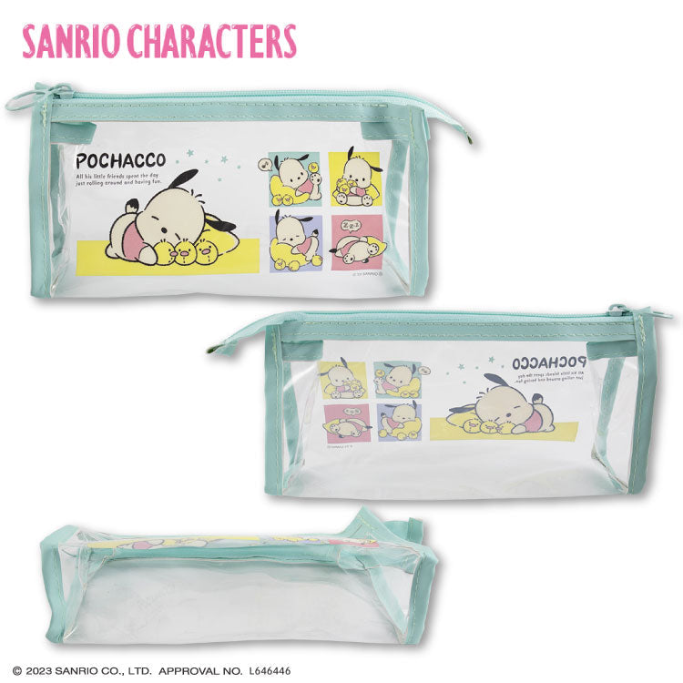 Sanrio clear pen case
