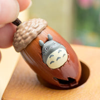Big totoro with acorn keychain