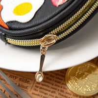 Howl's moving castle coin purse with retractable strap