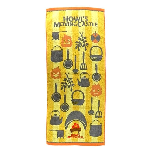 face towel calcifer - Howl's moving castle