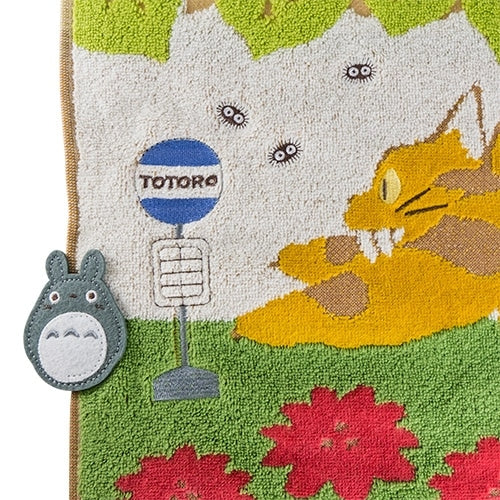 face towel cat bus - My neighbor totoro