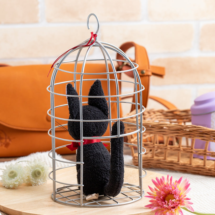 Kiki's delivery service Jiji plush in the cage