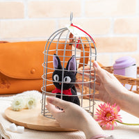 Kiki's delivery service Jiji plush in the cage