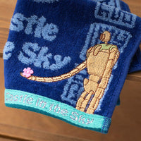 Castle in the sky mini towel