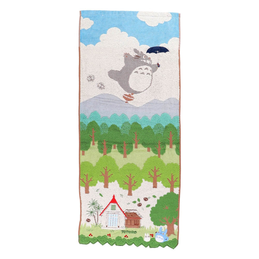 wash towel face towel Totoro - My neighbor totoro