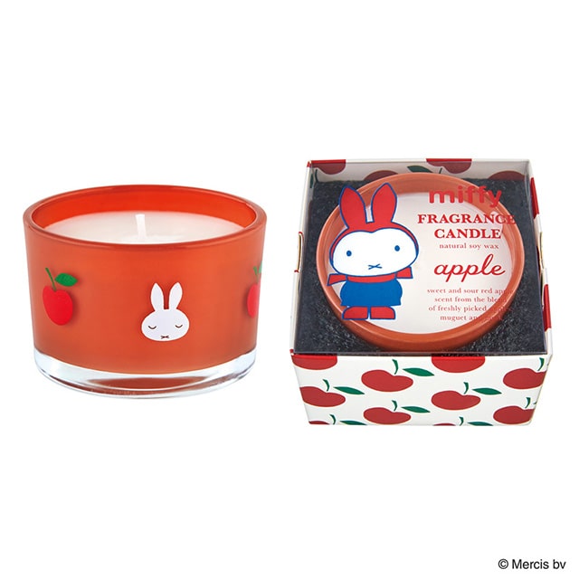 miffy fragrance candle apple scent