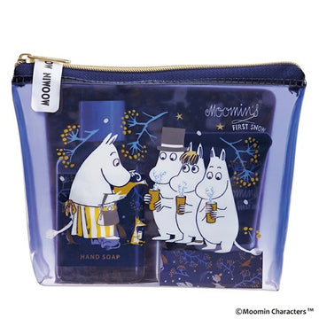 MOOMIN "first snow" hand care & pouch set