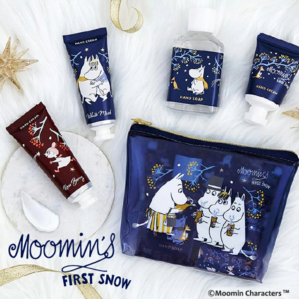 MOOMIN "first snow" hand care & pouch set