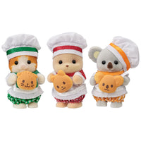 Sylvanian Families baby trio bakery