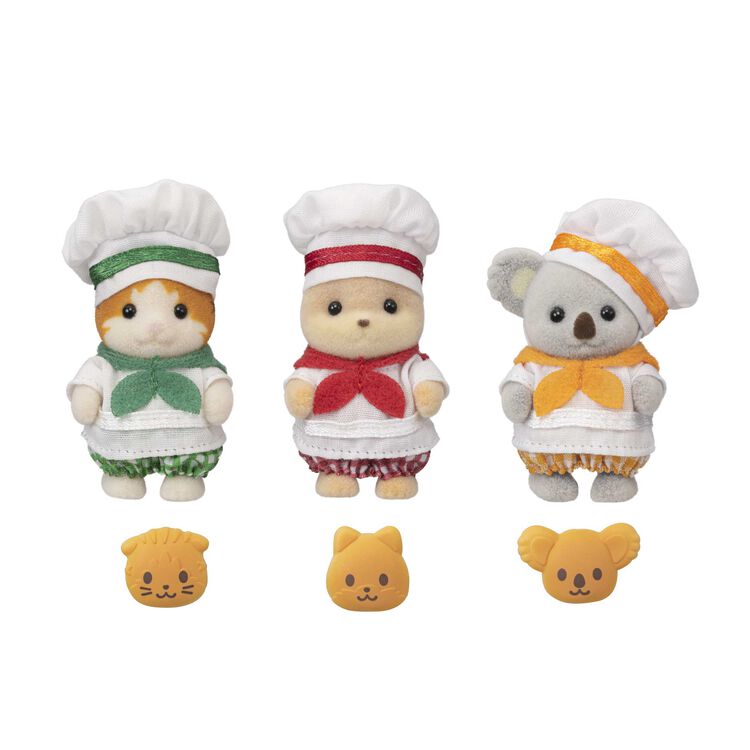 Sylvanian Families baby trio bakery