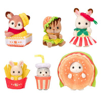Sylvanian Families blind bag baby hamburger shop