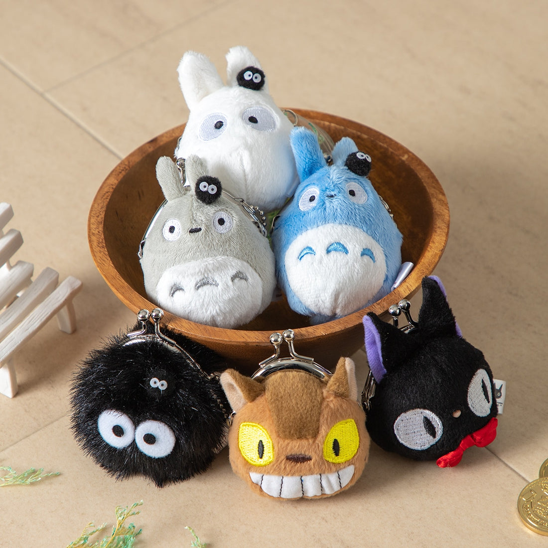 Studio Ghibli mini clasp keychain