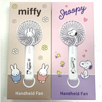 miffy & snoopy handheld fan