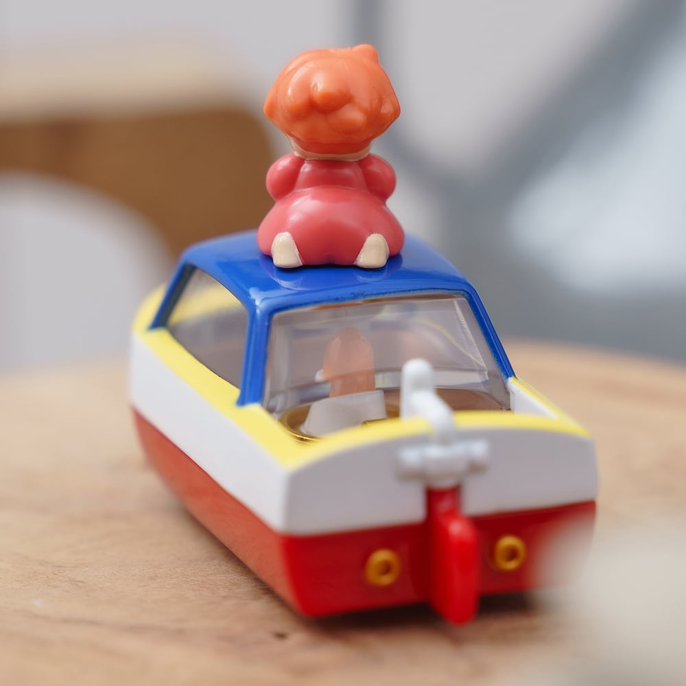 Ponyo x Tomica mini car toy