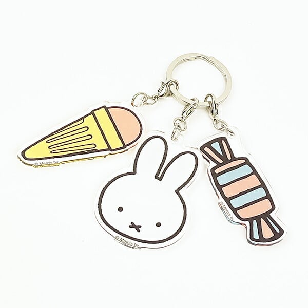 miffy acrylic keychain