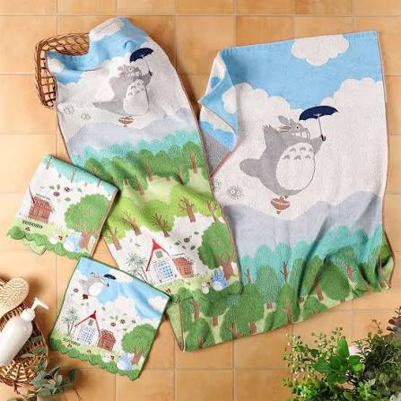 wash towel face towel Totoro - My neighbor totoro