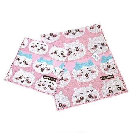 chiikawa face towel mini towel