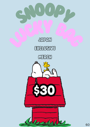 Snoopy lucky bag