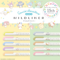 Sanrio × Mildliner highlighters