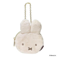 miffy mini mini pouch with keychain BRUNA FACE FUR