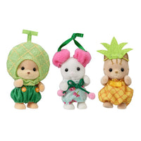 Sylvanian families baby trio fruits
