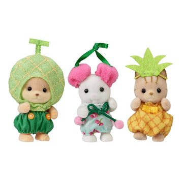 Sylvanian families baby trio fruits