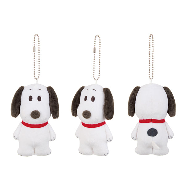 PEANUTS snoopy flat mascot keychain