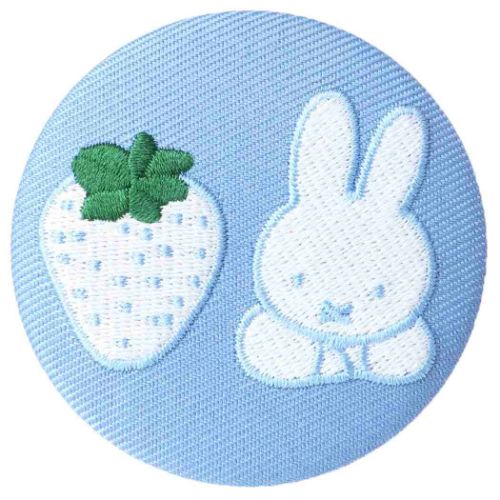 miffy strawberry series pin