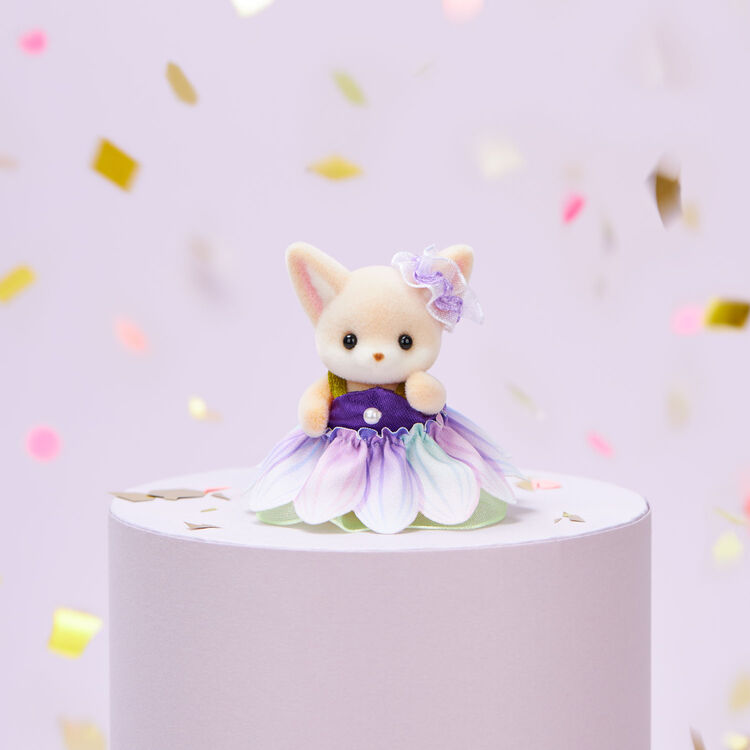 Sylvanian families baby trio flower dress