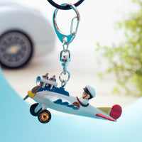 Wind Rises figure keychain