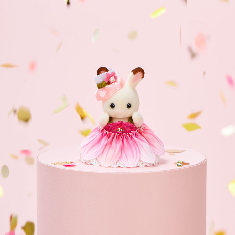 Sylvanian families baby trio flower dress