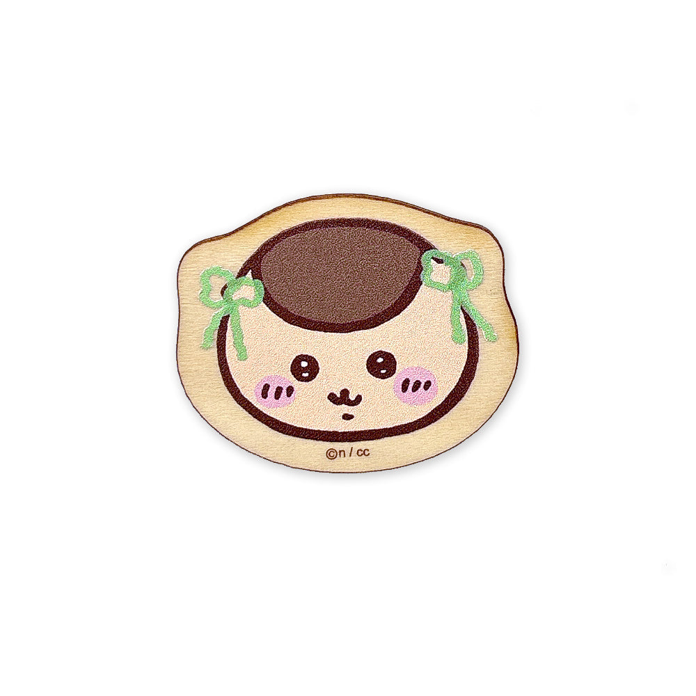 chiikawa wooden pin
