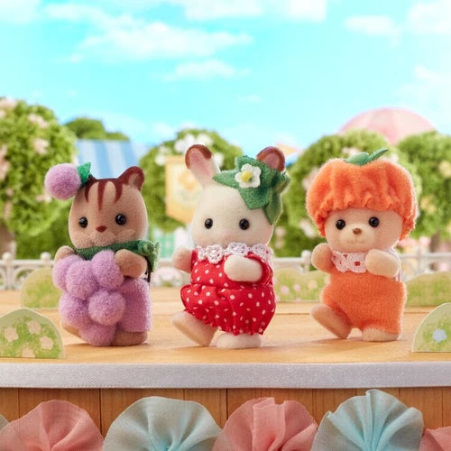 sylvanian Families baby trio fruits