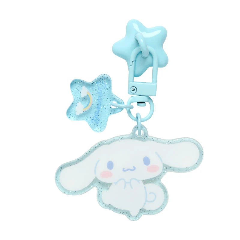 Sanrio key ring hanger with mascot phone charm
