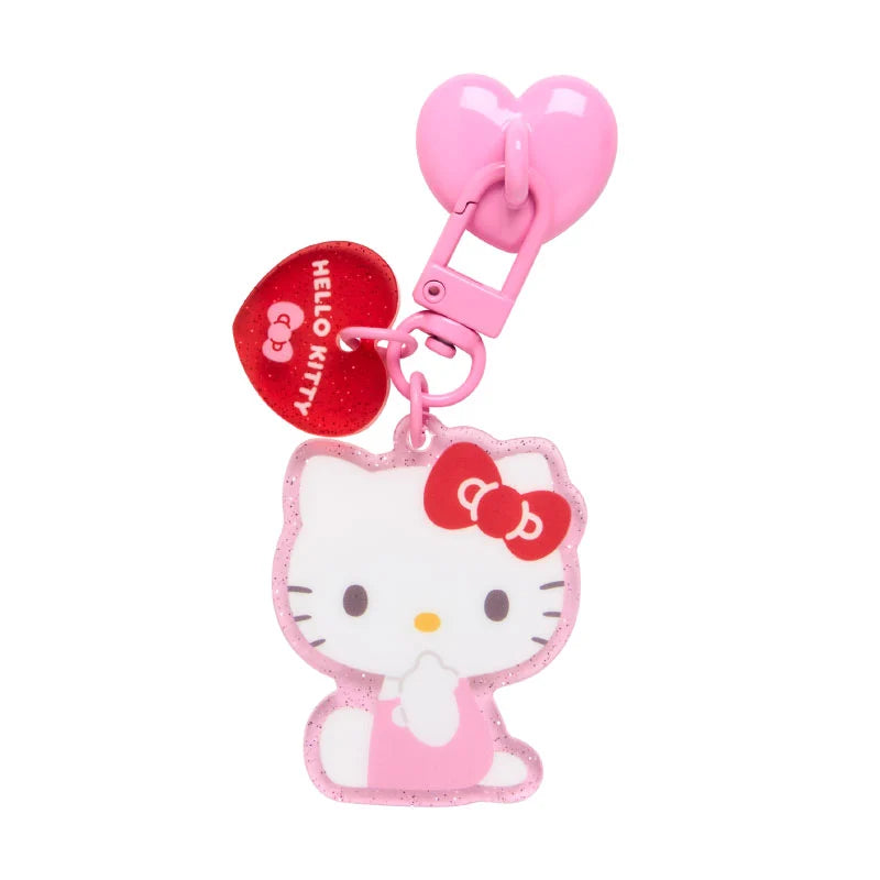 Sanrio key ring hanger with mascot phone charm