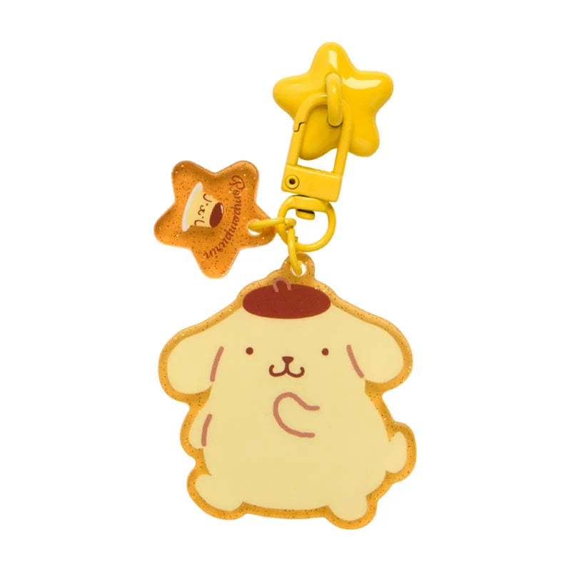 Sanrio key ring hanger with mascot phone charm