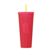 Summer 2023 cold cup tumbler bumpy pink 710ml