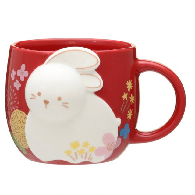 Starbucks Japan New Year Mug Rabbit 355ml