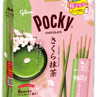 Sakura matcha flavored Pocky