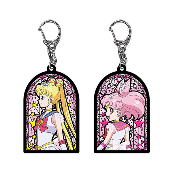 Sailor Moon Store original stained glass style keychain