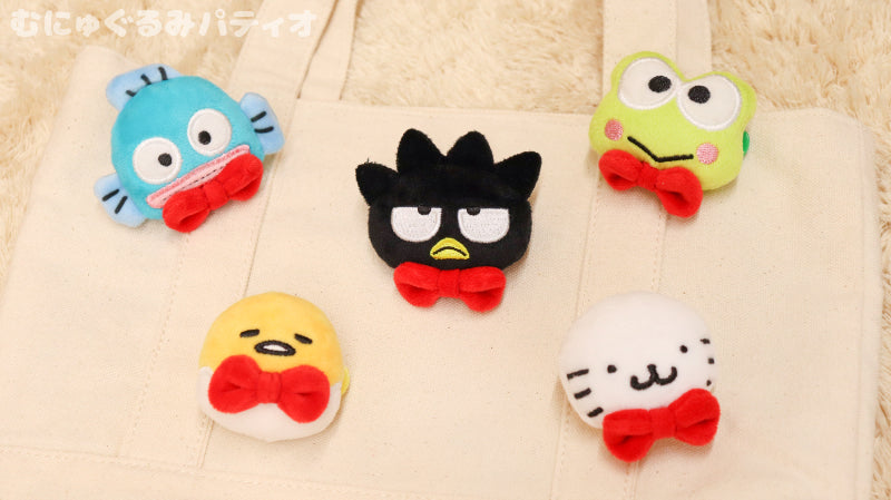 Sanrio Face Plush Pins