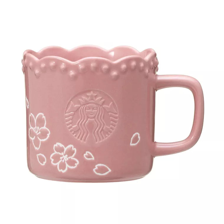SAKURA 2023 mug floral rim 355ml