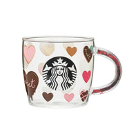 Starbucks Japan Valentine 2023 Heat Resistance Glass Mug 296ml