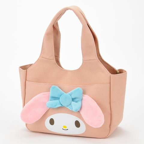 Sanrio characters face tote bags